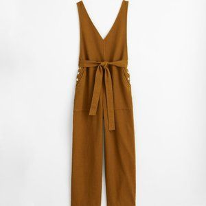 Alex Mill - Ollie Overall in Recycled Denim (Golden Khaki)